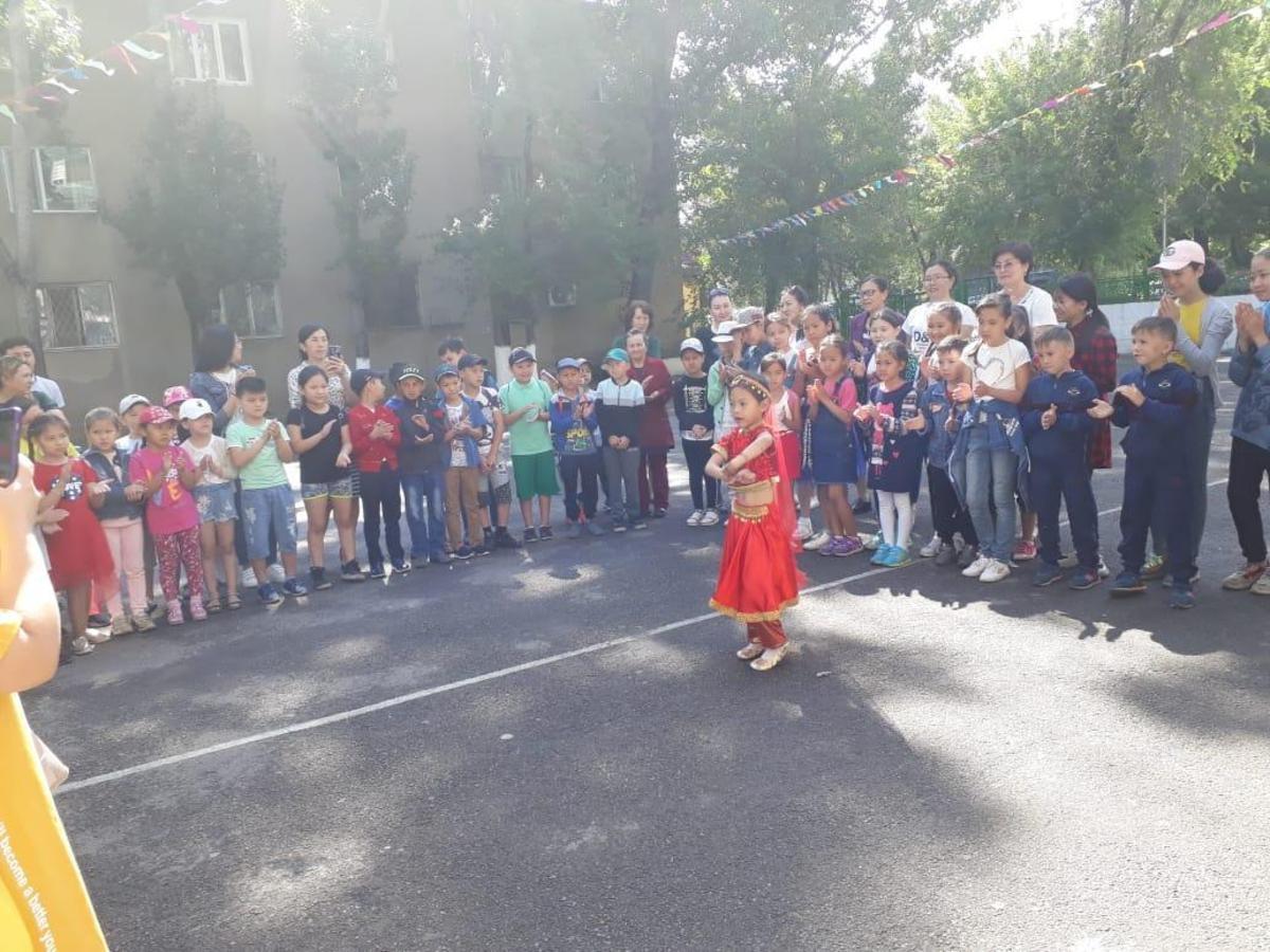 Ақ көгершін лагерінің ашылу салтанаты