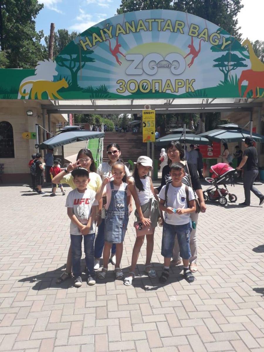 Хайуанаттар бағына топтық серуен